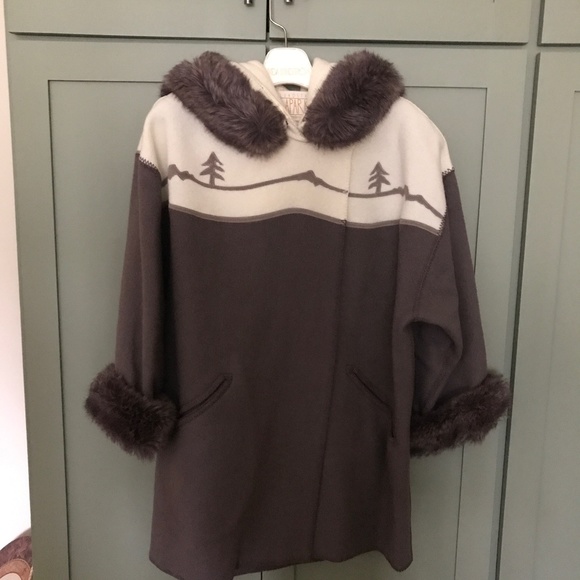 Boiled wool coat - Picture 1 of 3